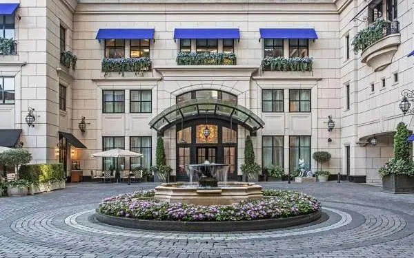 Exterior of Waldorf Astoria