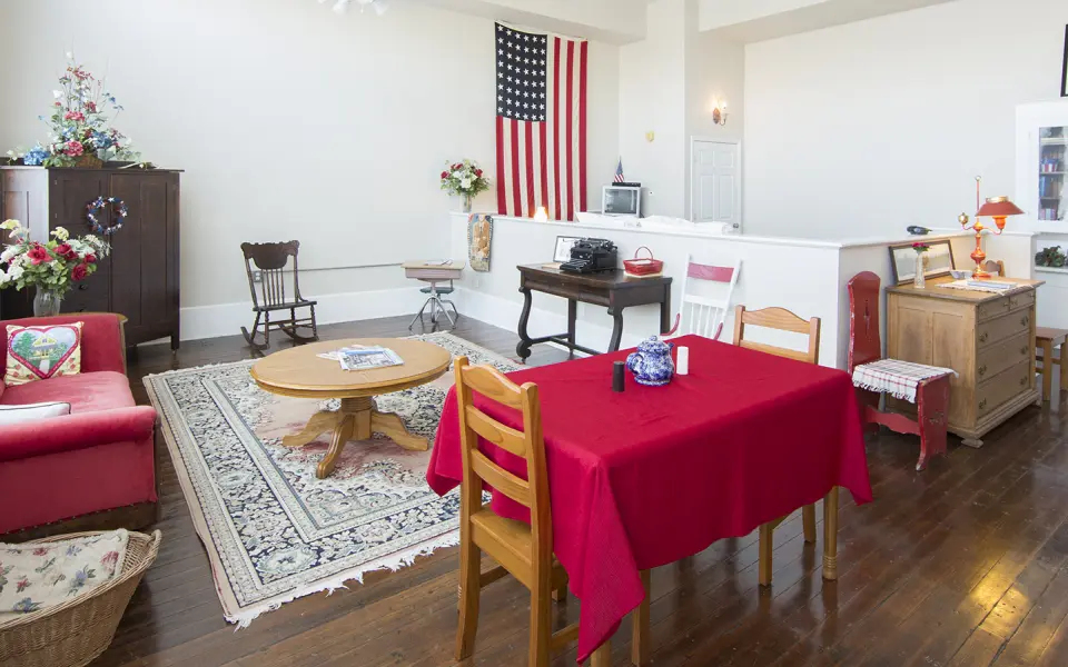 An interior of a house/bedroom