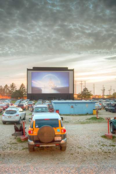 Drive in theater in mchenry