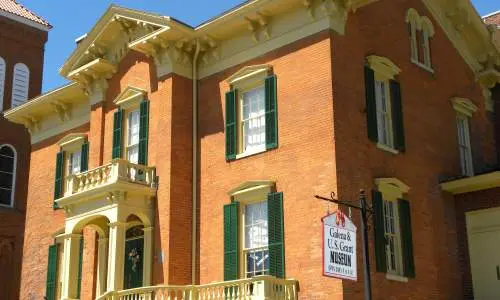 The exterior of the Galena & U.S. Grant Museum