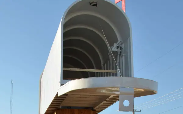 Worlds largest mail box