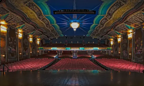 Interior of a theatre room