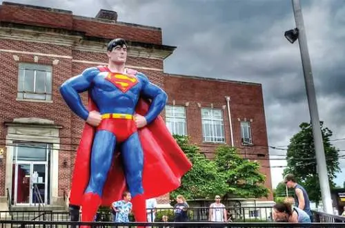 Superman Statue