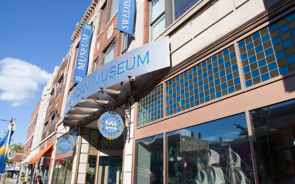 Exterior of the Swedish American Museum