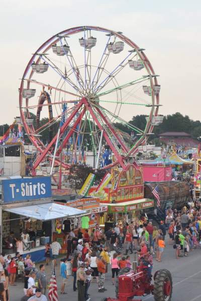 Ferris wheel at the State Fair
