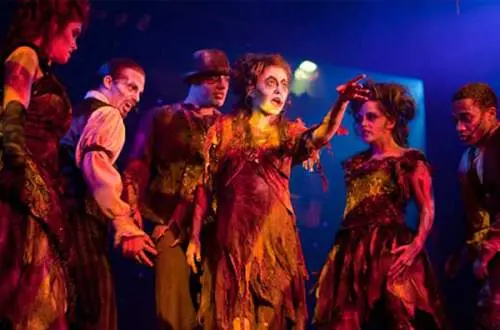 People dressed as zombies