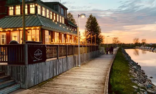 Brewing place by the water