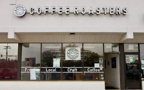 Coffee shop store front