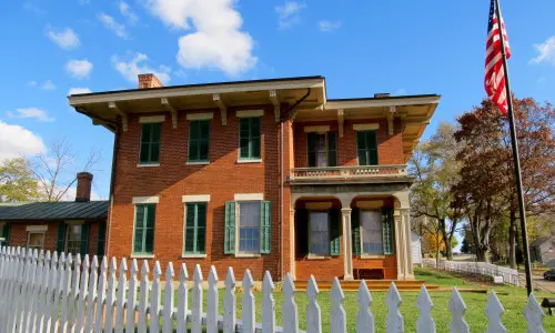 the former home of the 18th President Ulysses S Grant
