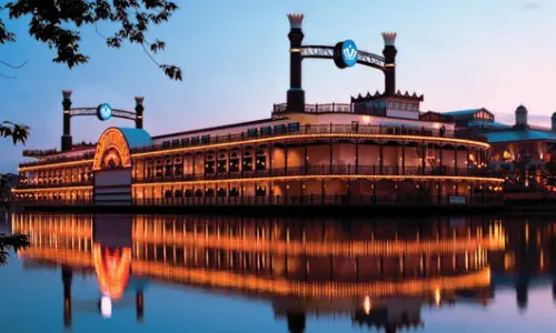 A casino on water edge