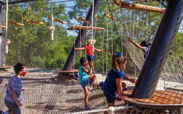 Kids zone at the forge