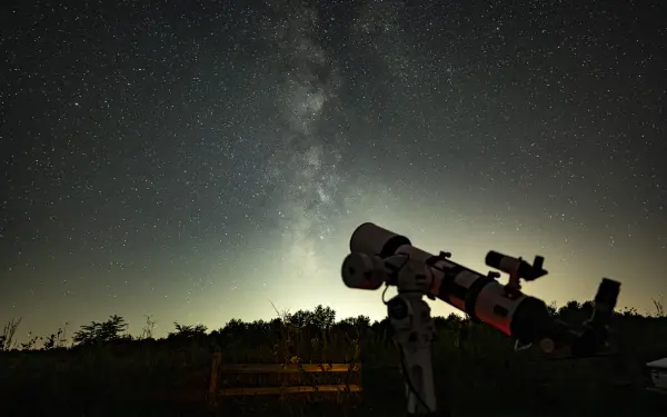 Telescope and stars