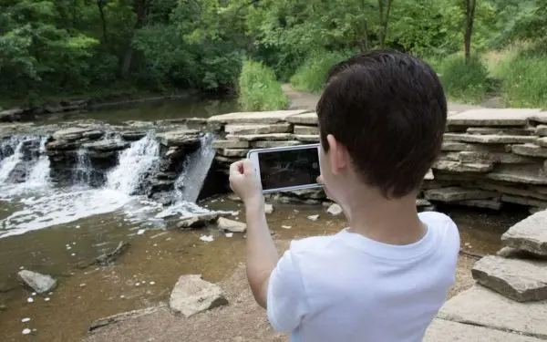 Waterfall at glen darien