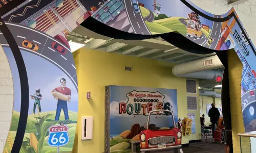 Exploring Route 66 at The Kidzeum