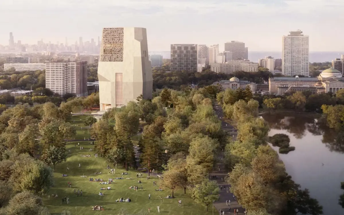 Rendering of a new community