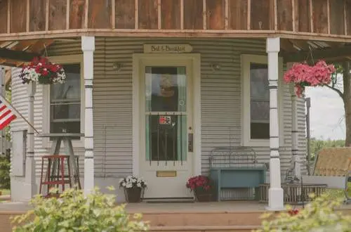 Exterior of a small house