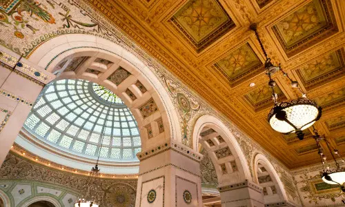 Interior of a building