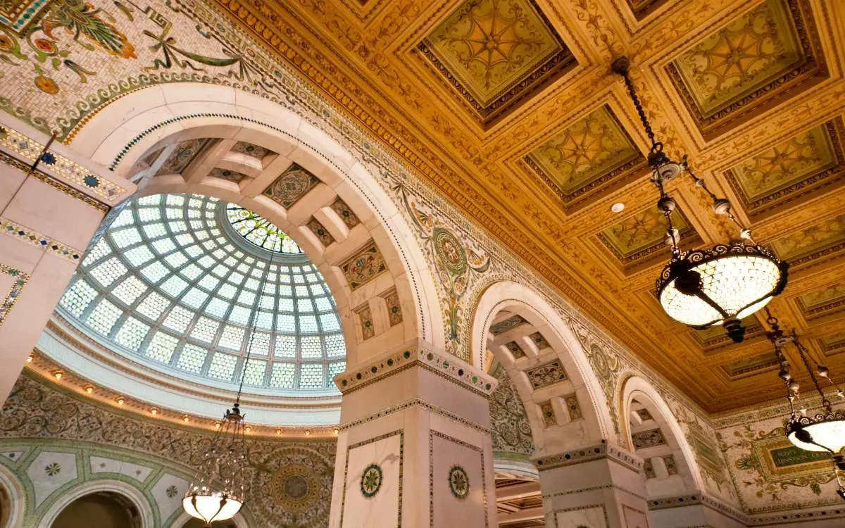 Interior of a building