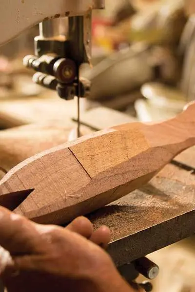 Wood carving