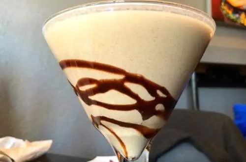 Close up of a drink