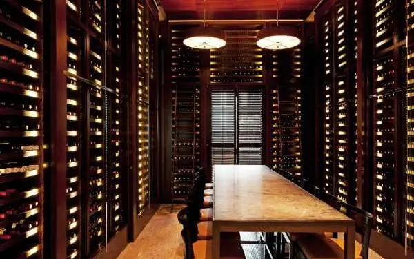 Interior of NoMI restaurant.