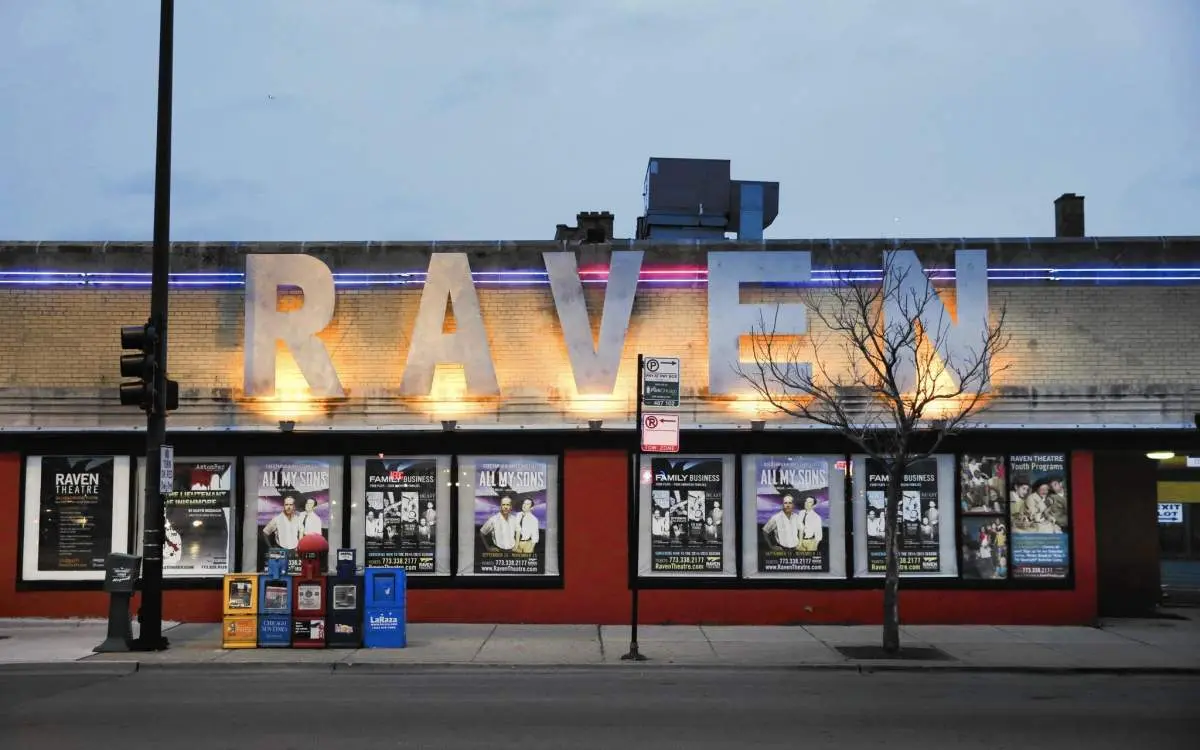 Raven Theatre outside