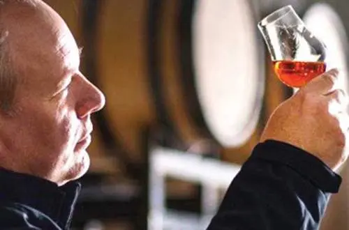 Man drinking whiskey