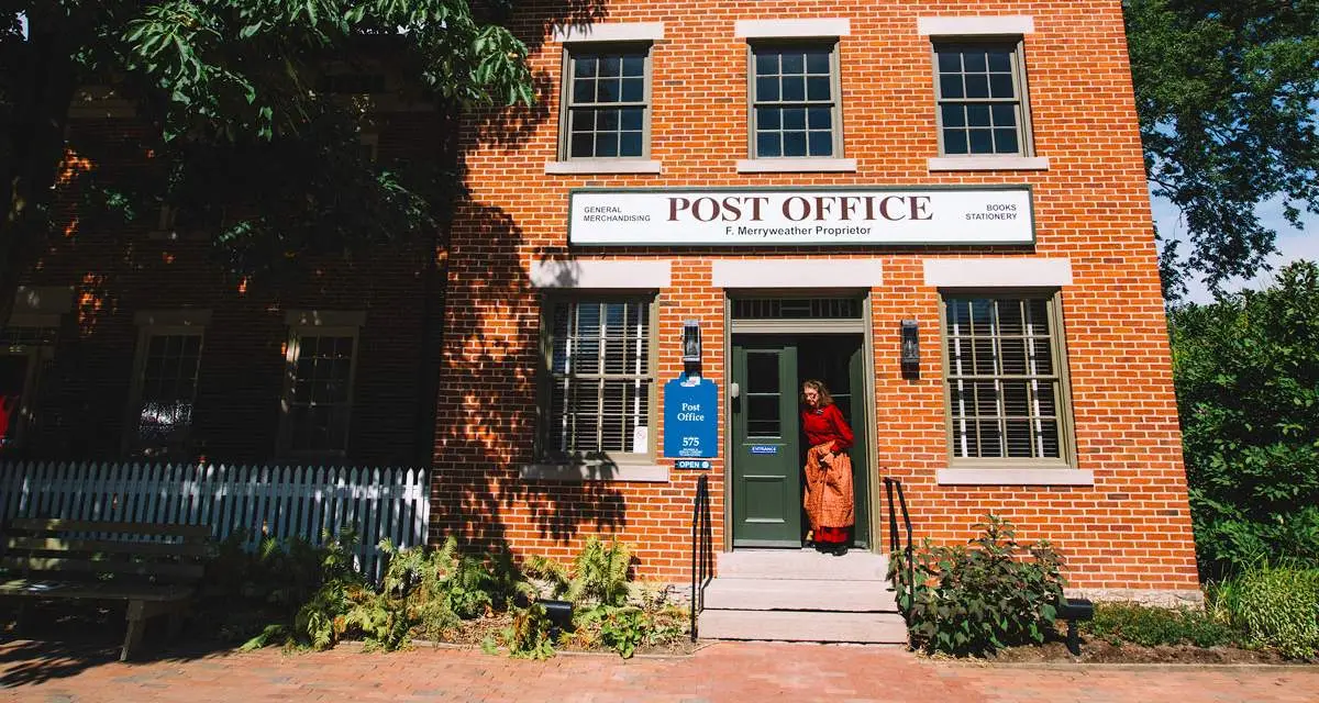A post office
