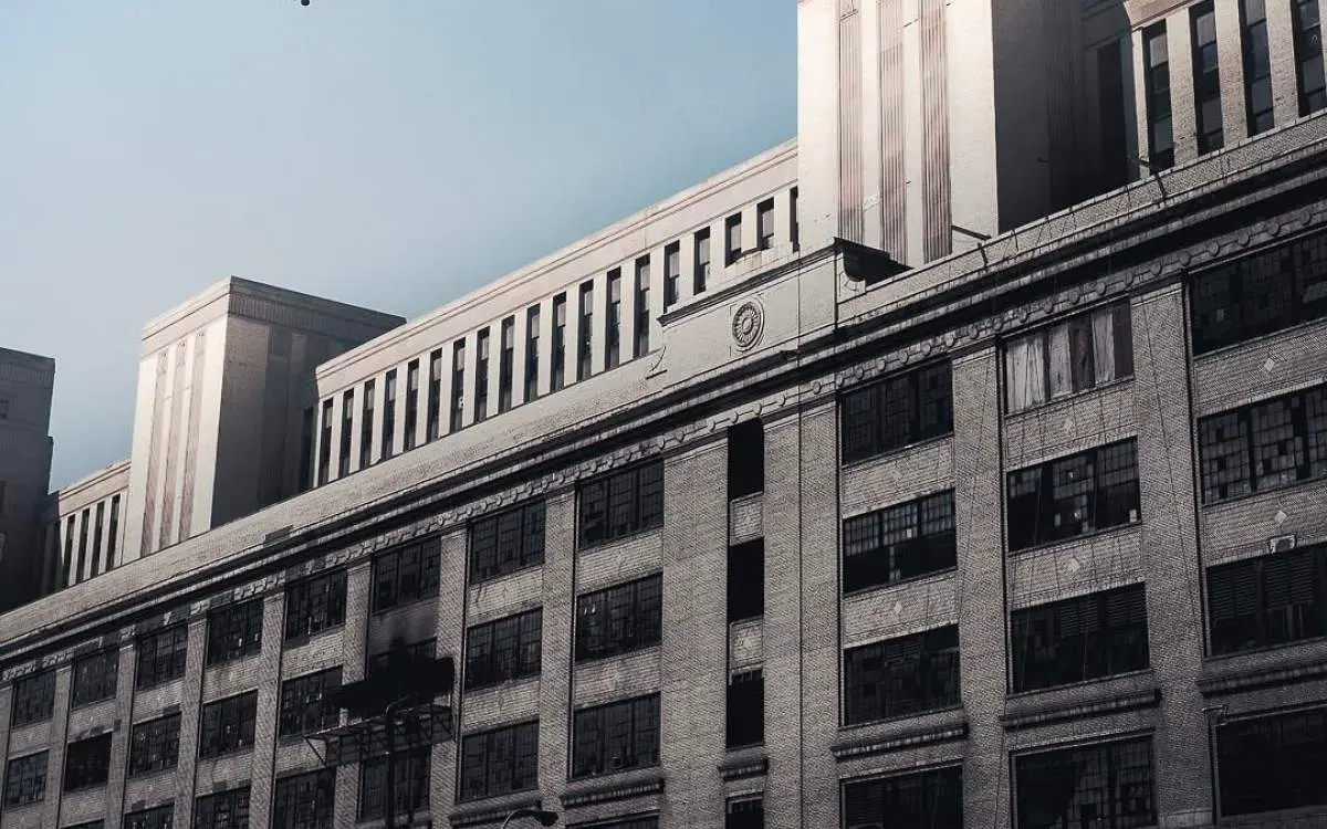 The exterior of the Chicago Board and Trade Building