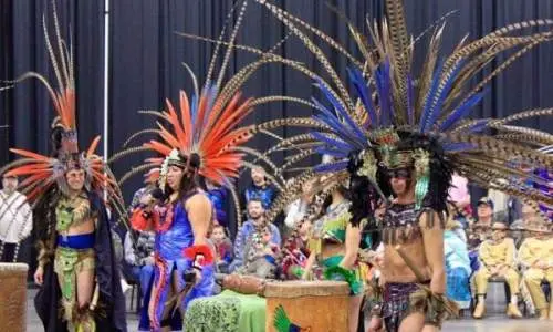 Aztec dances by the Omeyocan Dance Company