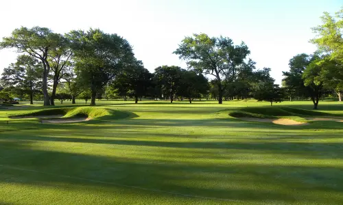 A golf course