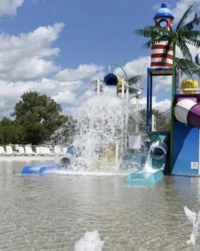 A waterpark