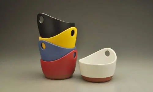 Handled soup bowls